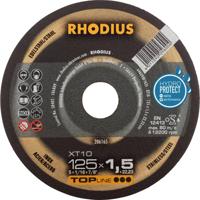 Rhodius XT10 206165 Doorslijpschijf recht 125 mm 1 stuk(s) RVS, Staal Rhodius XT10 206165 Doorslijpschijf recht 125 mm 1 stuk(s) RVS, Staal