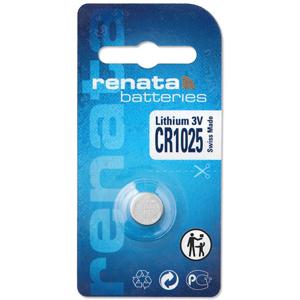 Renata Knoopcel CR1025 3 V 1 stuk(s) 30 mAh Lithium CR1025