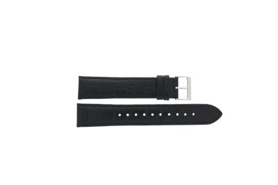 Horlogeband Hugo Boss HB659302759 / HB1513460 / HB1513461 / HB-296-1-14-2951 Leder Zwart 20mm