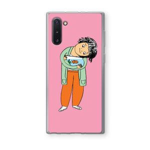 Visknuffel: Samsung Galaxy Note 10 Transparant Hoesje