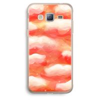 Lichte Wolken: Samsung Galaxy J3 (2016) Transparant Hoesje