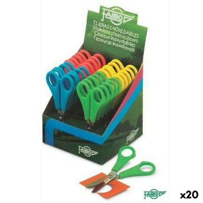 Schaar Faibo Roestvrij staal 13 cm (20 Stuks)