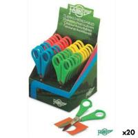 Schaar Faibo Roestvrij staal 13 cm (20 Stuks)