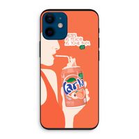 Peach please!: iPhone 12 mini Biologisch afbreekbaar hoesje