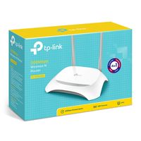TP-Link TL-WR840N draadloze router Fast Ethernet Single-band (2.4 GHz) Grijs, Wit - thumbnail