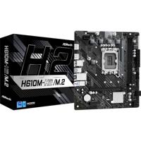 ASRock H610M-H2/M.2 Moederbord Socket Intel 1700 Vormfactor Micro-ATX Moederbord chipset Intel® H610