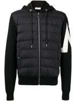 Moncler veste matelassée à capuche - Noir