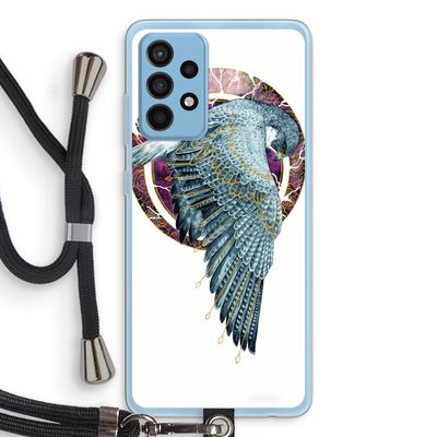 Golden Falcon: Samsung Galaxy A52 Transparant Hoesje met koord
