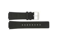 Horlogeband Danish Design IQ13Q884 Leder Zwart 16mm