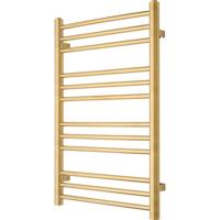 Designradiator PLUS 12-500 Geborsteld Goud 78.5 x 50 cm