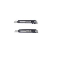 Afbreekmes - 2x stuks - 1,8 cm - uitschuifmes - hobbymes