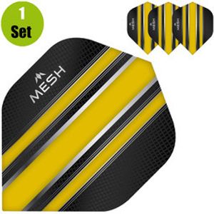 Mission Mesh Dart Flights - Geel