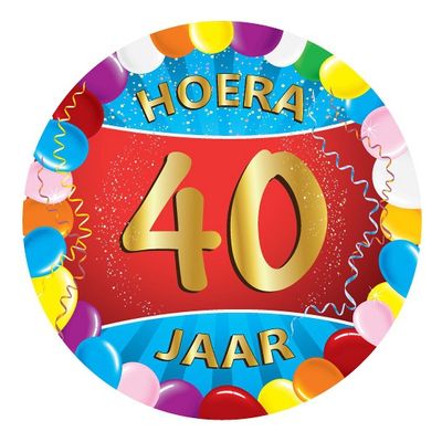 40 jaar feest onderzetters