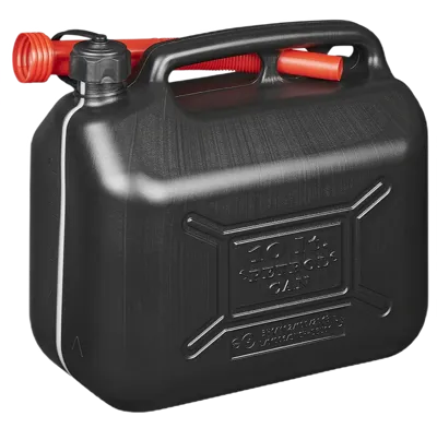 Pro Plus JERRYCAN 10L KUNSTSTOF ZWART UN-GEKEURD