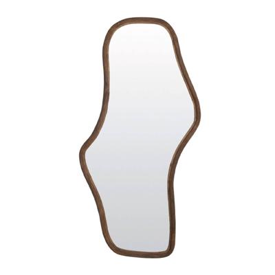 Spiegel Celano hout donker bruin M