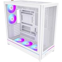 MONTECH Midi-tower Behuizing, Gaming-behuizing, PC-behuizing Wit