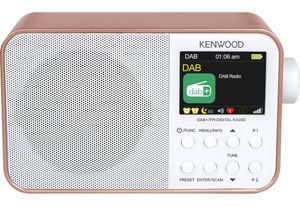 Kenwood CR-M30DAB-R radio Draagbaar Digitaal Roségoud