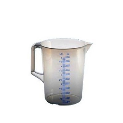 Maatbeker Umeta transparant kunststof 1000 ml met maatverdel