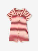 Gestreept boxpakje rood