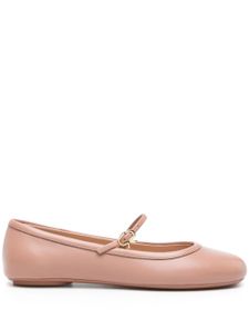 Gianvito Rossi ballerines Carla - Tons neutres