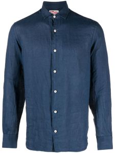 MC2 Saint Barth chemise Pamplona en lin - Bleu