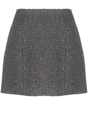 Patou minijupe en maille texturée - Gris