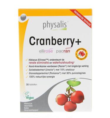 Physalis Supplementen Cranberry+ 45Tabletten