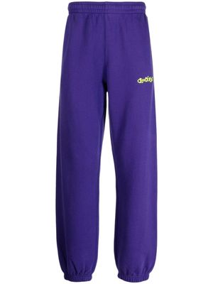 Off-White pantalon de jogging à logo imprimé - Violet