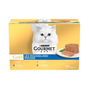 Gourmet Gold Fijne Mousse - 12 x 85 g