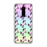 Musketon Unicorn: OnePlus 8 Transparant Hoesje