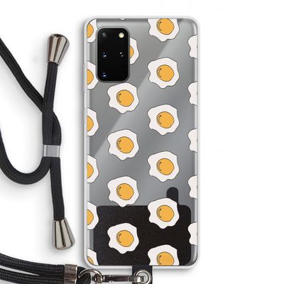Bacon to my eggs #1: Samsung Galaxy S20 Plus Transparant Hoesje met koord