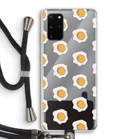 Bacon to my eggs #1: Samsung Galaxy S20 Plus Transparant Hoesje met koord