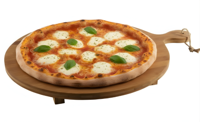Cookinglife Serveerplank Pizzaplank XXL Organic Bamboe ø 42 cm Cookinglife Serveerplank Pizzaplank XXL Organic Bamboe ø 42 cm