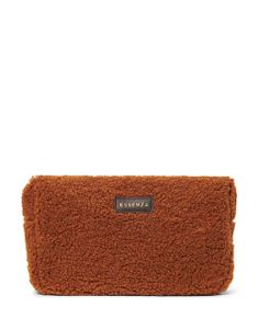 Essenza Pepper Teddy Make-up Bag Leather brown