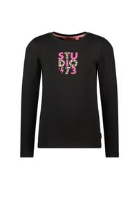 Tygo & Vito Meisjes shirt - Linde - Zwart