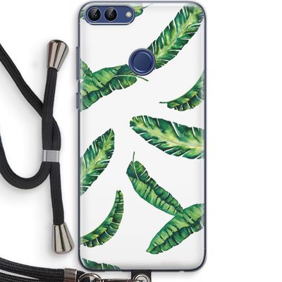 Lange bladeren: Huawei P Smart (2018) Transparant Hoesje met koord