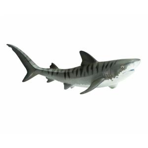 Speelgoed figuur - Tijgerhaai - 11 cm - plastic - speelfiguren - dieren