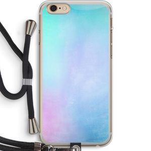 mist pastel: iPhone 6 PLUS / 6S PLUS Transparant Hoesje met koord