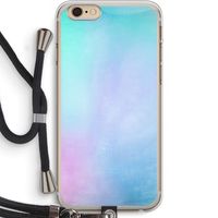 mist pastel: iPhone 6 PLUS / 6S PLUS Transparant Hoesje met koord