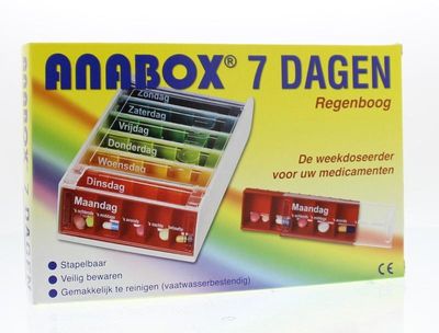 Spruyt Hillen Anabox 7 dagen regenboog (1 st)