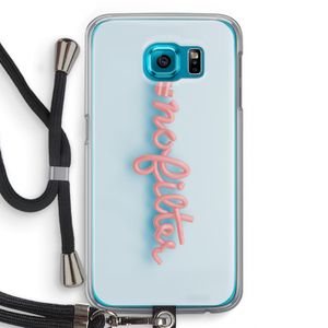 #nofilter: Samsung Galaxy S6 Transparant Hoesje met koord