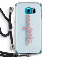 #nofilter: Samsung Galaxy S6 Transparant Hoesje met koord