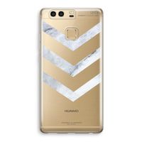 Marmeren pijlen: Huawei P9 Transparant Hoesje