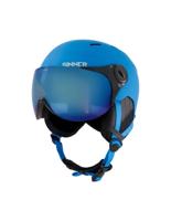 Sinner Typhoon Ski / Snowboard Helm Met Vizier (blauw) Blauw S / 50-54