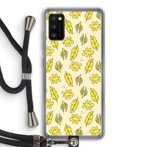 Herfst: Samsung Galaxy A41 Transparant Hoesje met koord