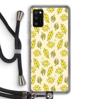 Herfst: Samsung Galaxy A41 Transparant Hoesje met koord