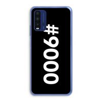 #9000: Xiaomi Redmi 9T Transparant Hoesje