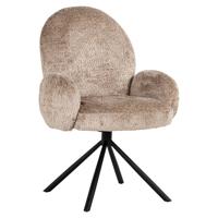 Draaistoel Jolie natural sheep