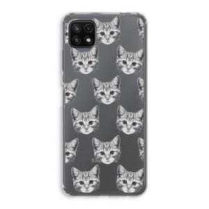 Kitten: Samsung Galaxy A22 5G Transparant Hoesje