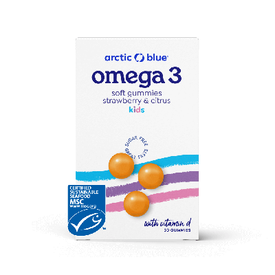 Omega-3 Gummies DHA en EPA met vitamine D3 - 30 stuks